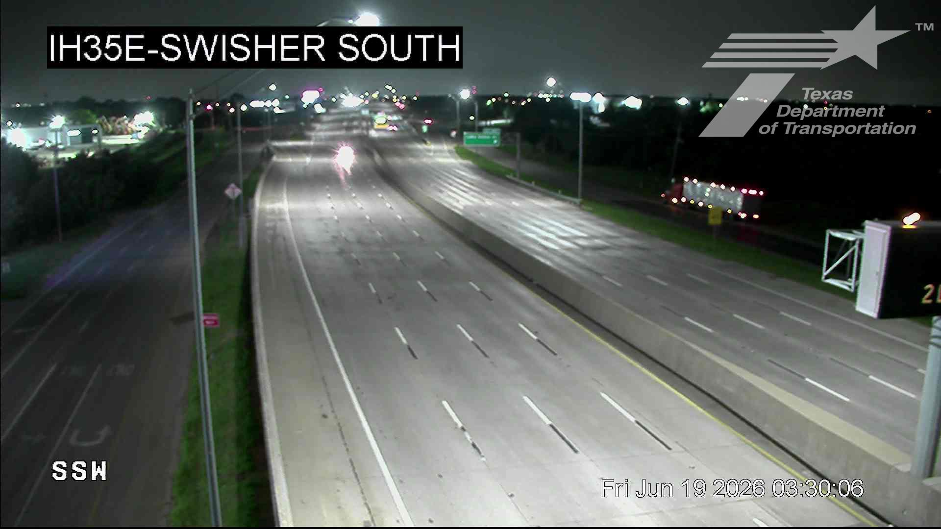 Live snapshot from IH35E @ Swisher South
