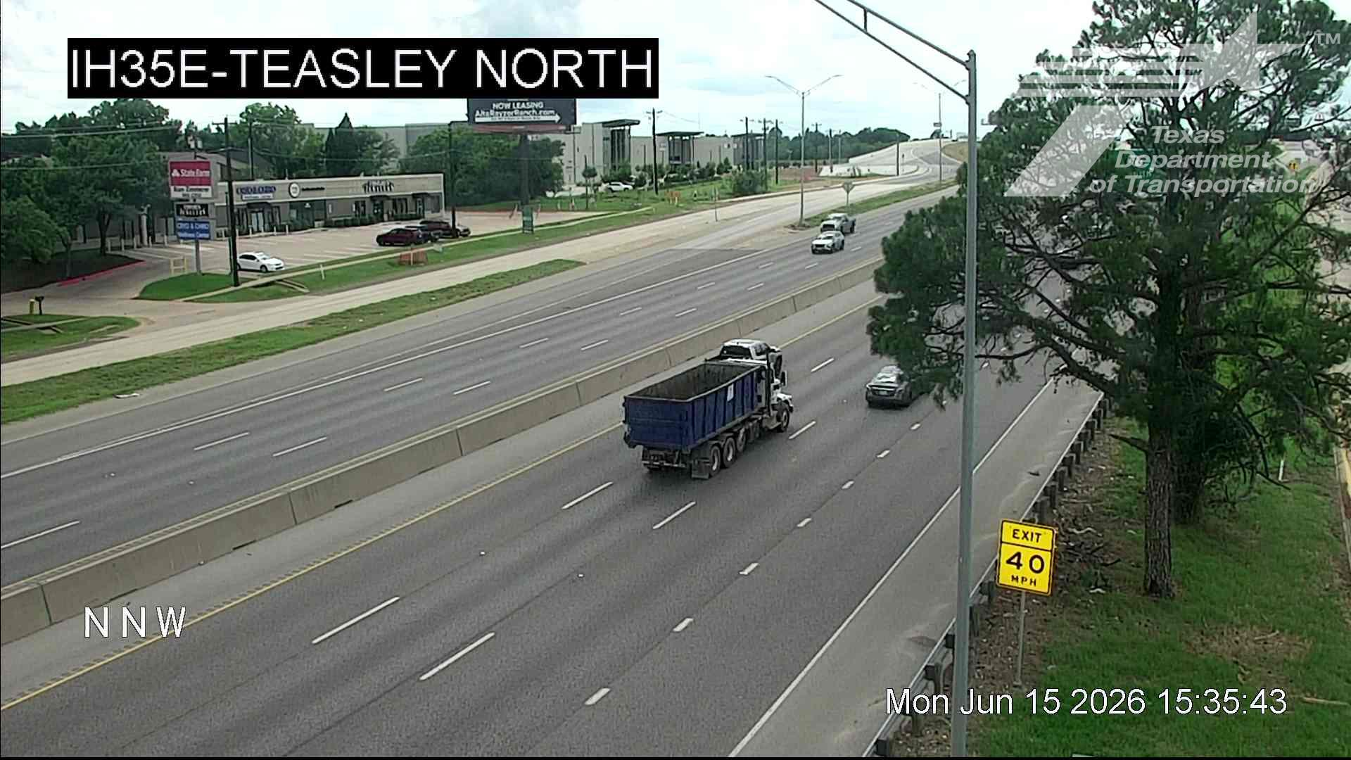 Live snapshot from IH35E @ Teasley North