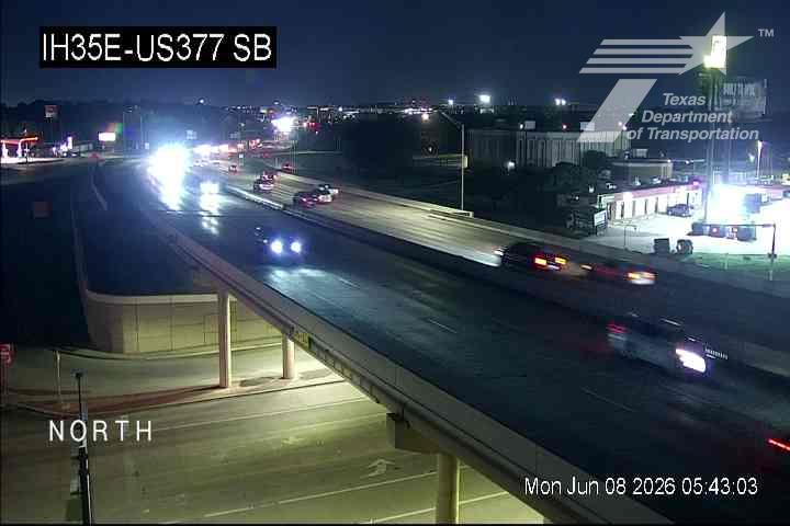 Live snapshot from IH35E @ US377 SB