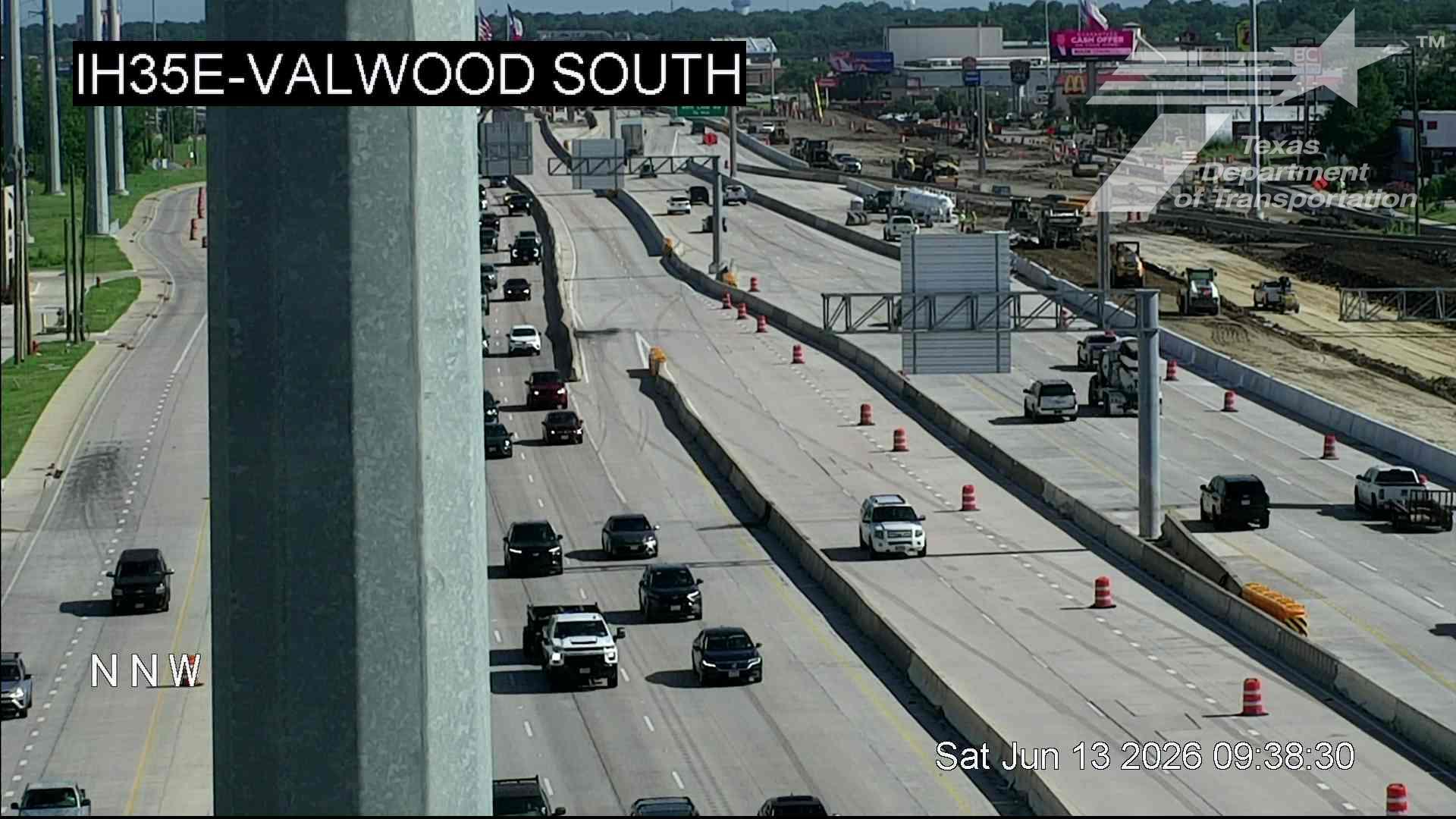 Live snapshot from IH35E @ Valwood South