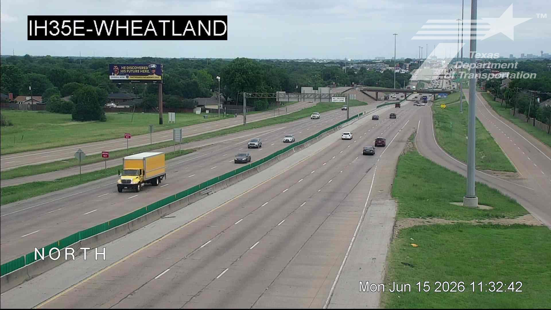 Live snapshot from IH35E @ Wheatland