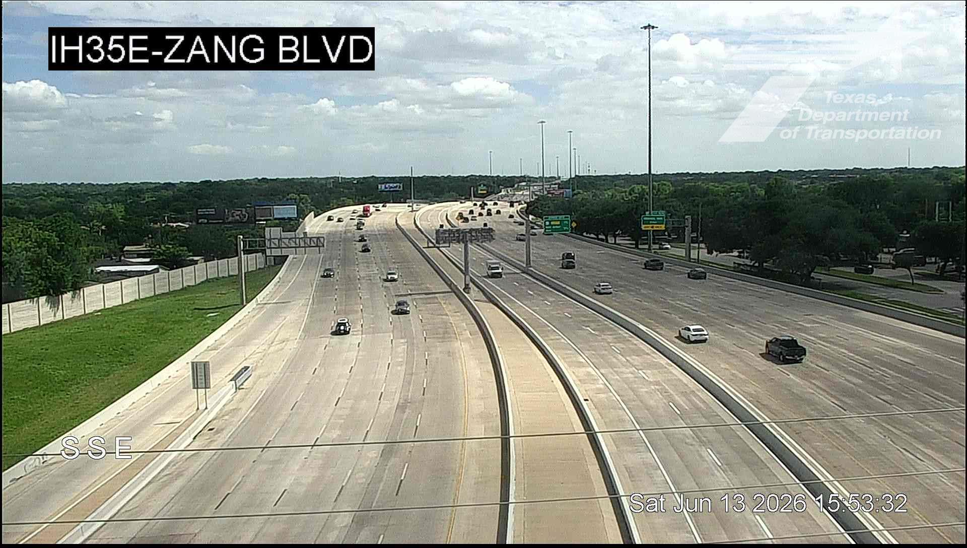 Live snapshot from IH35E @ Zang Blvd