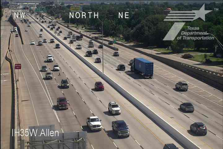 Live snapshot from IH35W @ Allen