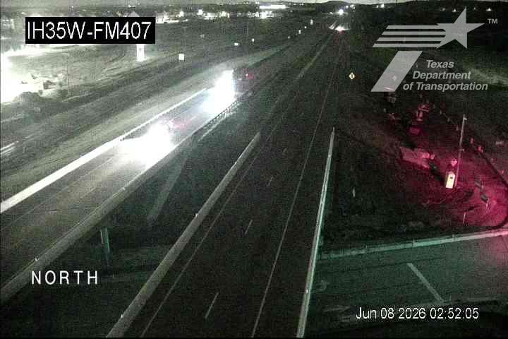 Live snapshot from IH35W @ FM407