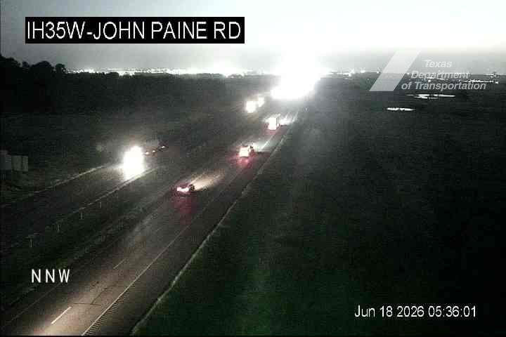 Live snapshot from IH35W @ John Paine Rd