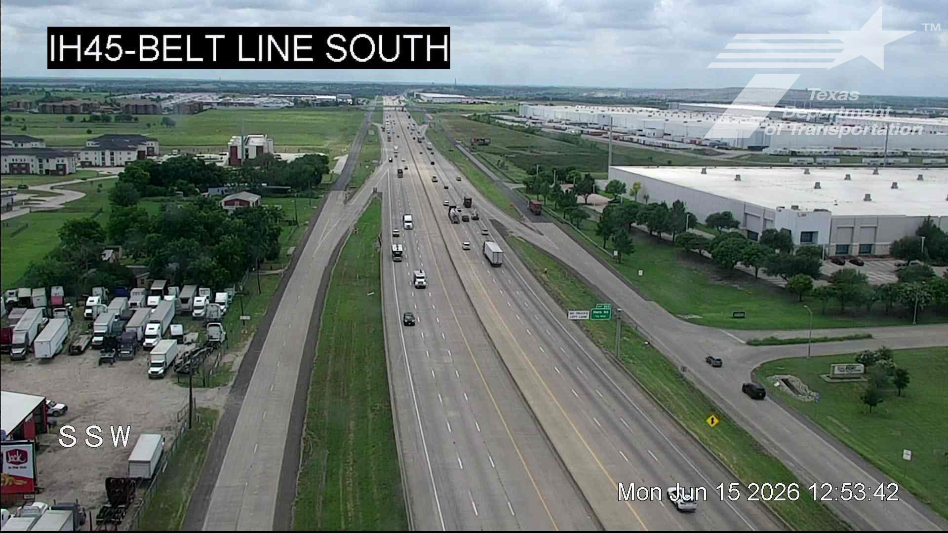 Live snapshot from IH45 @ Belt Line South