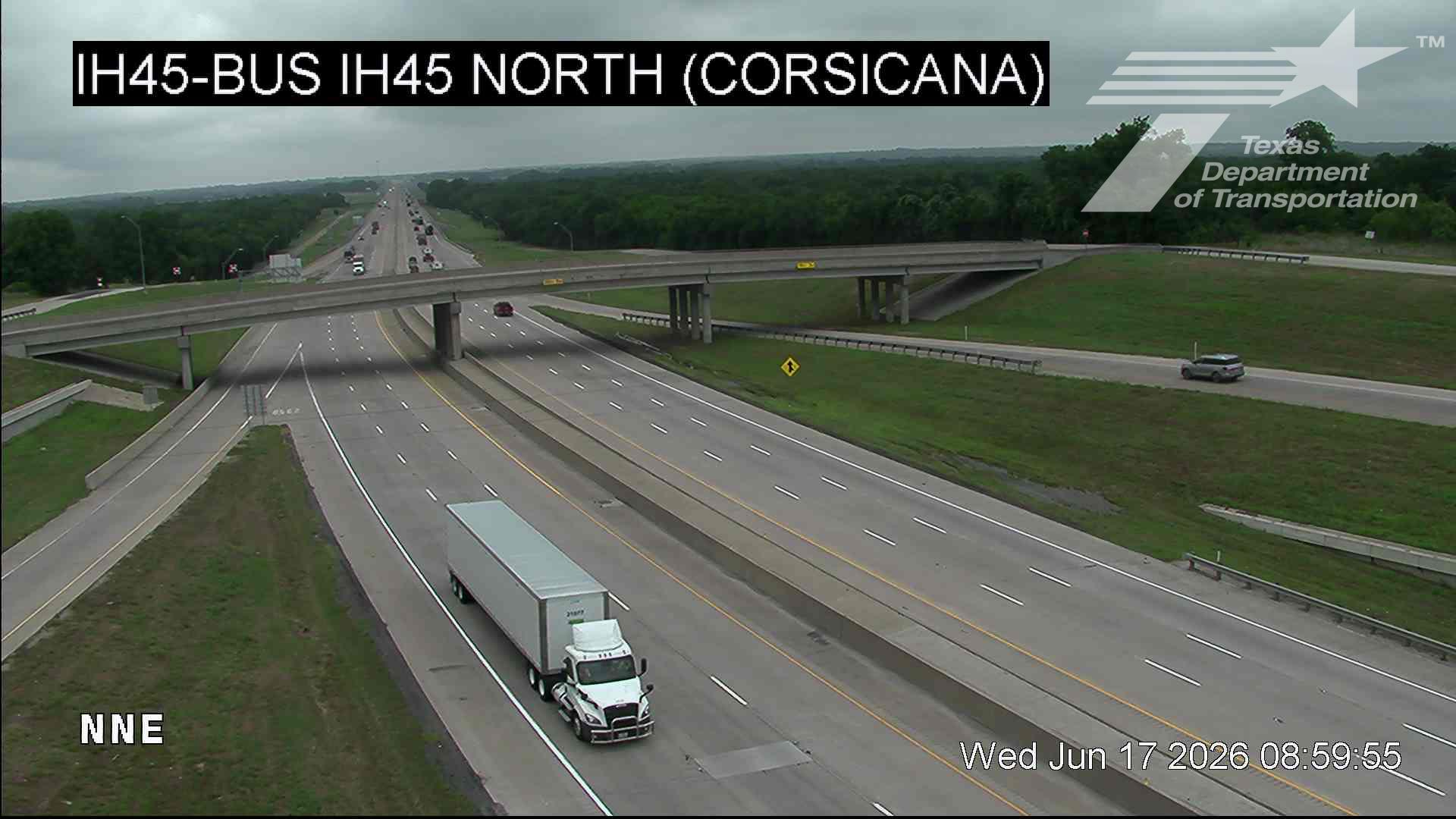 Live snapshot from IH45 @ Bus IH45 North (Corsicana)