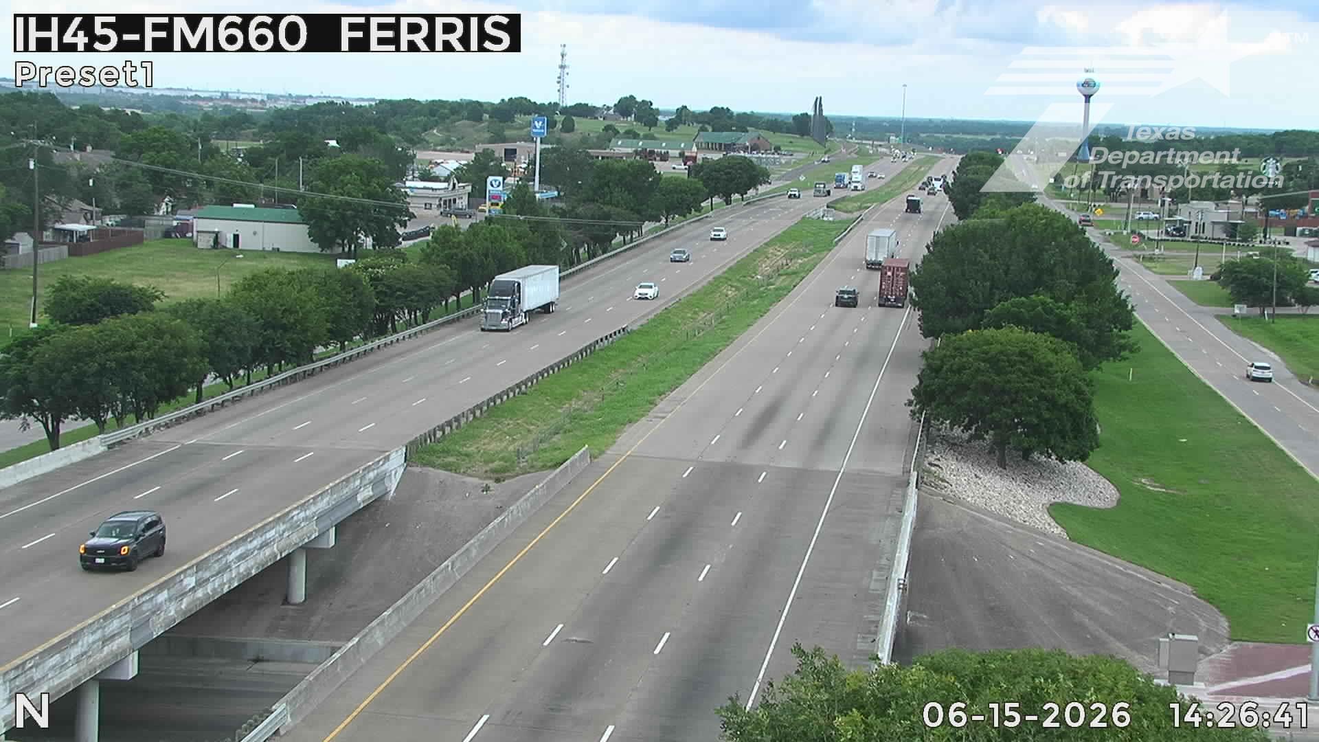 Live snapshot from IH45 @ FM660 (Ferris)