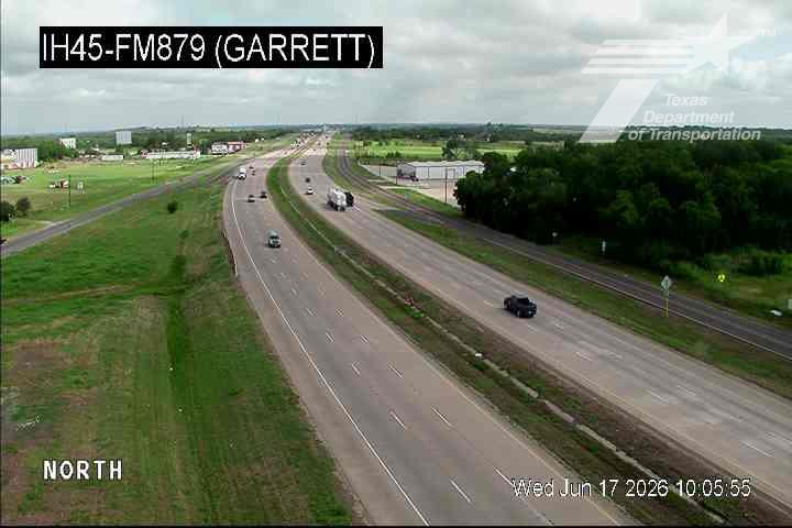 Live snapshot from IH45 @ FM879 (Garrett)