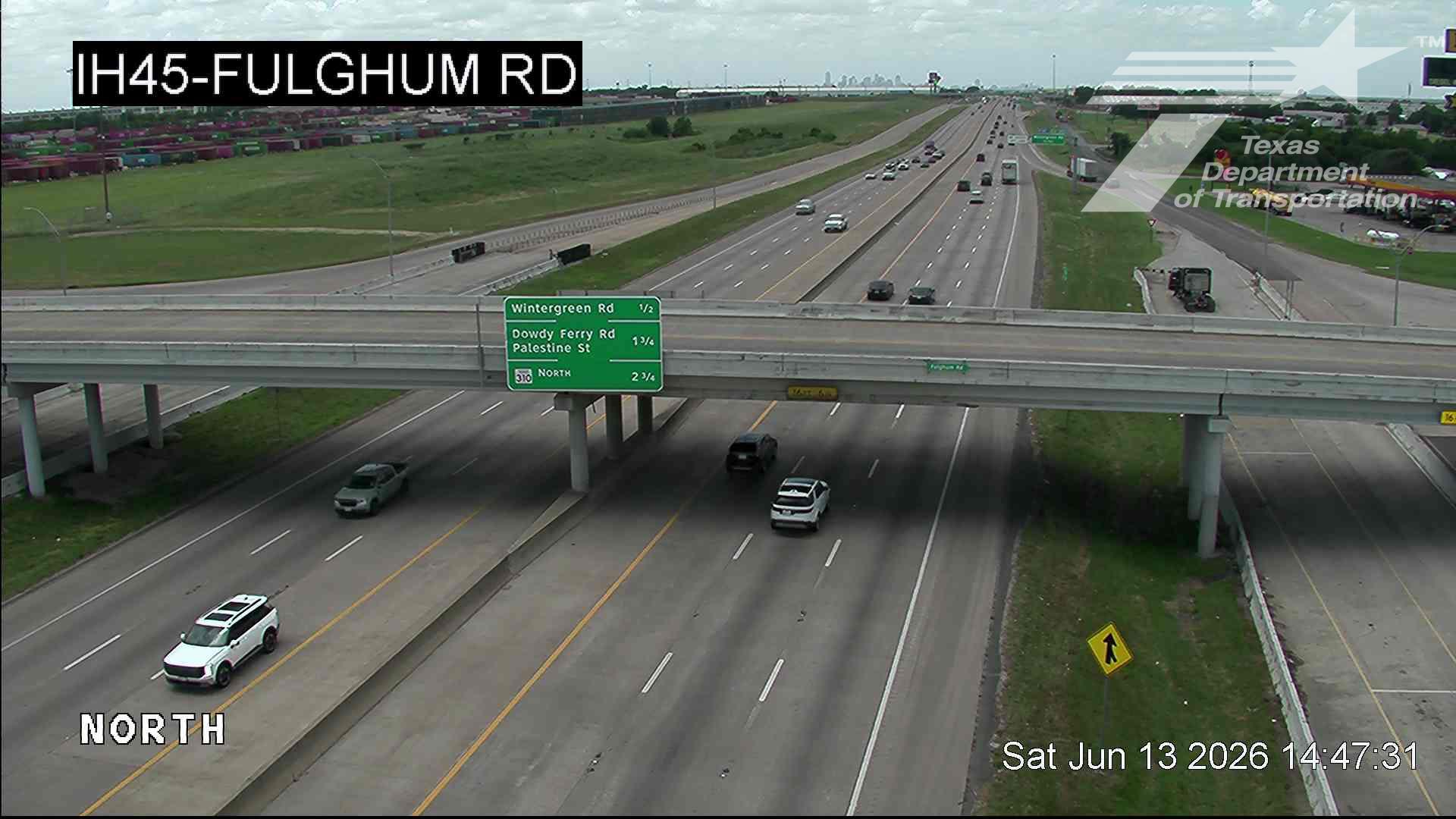 Live snapshot from IH45 @ Fulghum Rd.