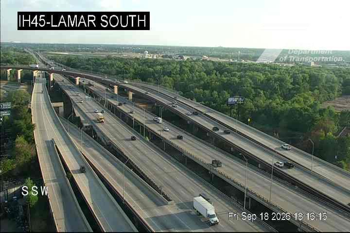 Live snapshot from IH45 @ Lamar South