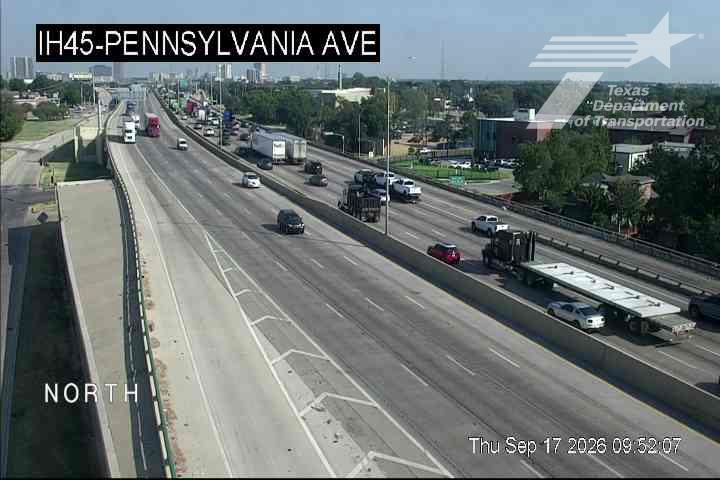 Live snapshot from IH45 @ Pennsylvania Ave