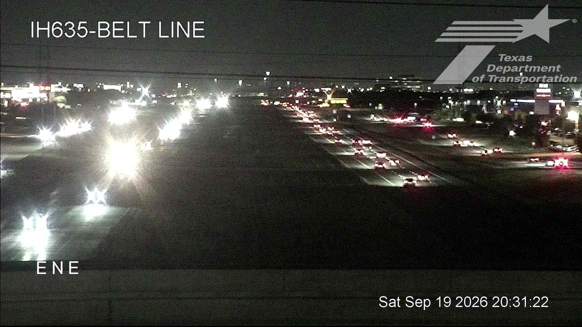 Live snapshot from IH635 @ Belt Line
