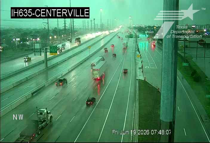 Live snapshot from IH635 @ Centerville