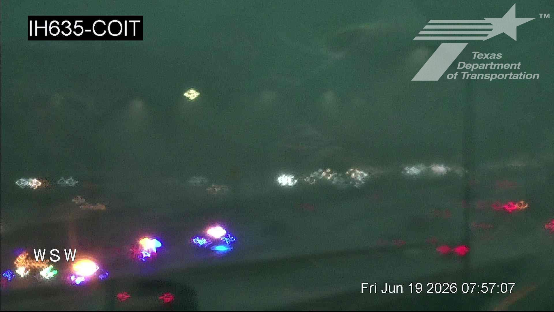 Live snapshot from IH635 @ Coit
