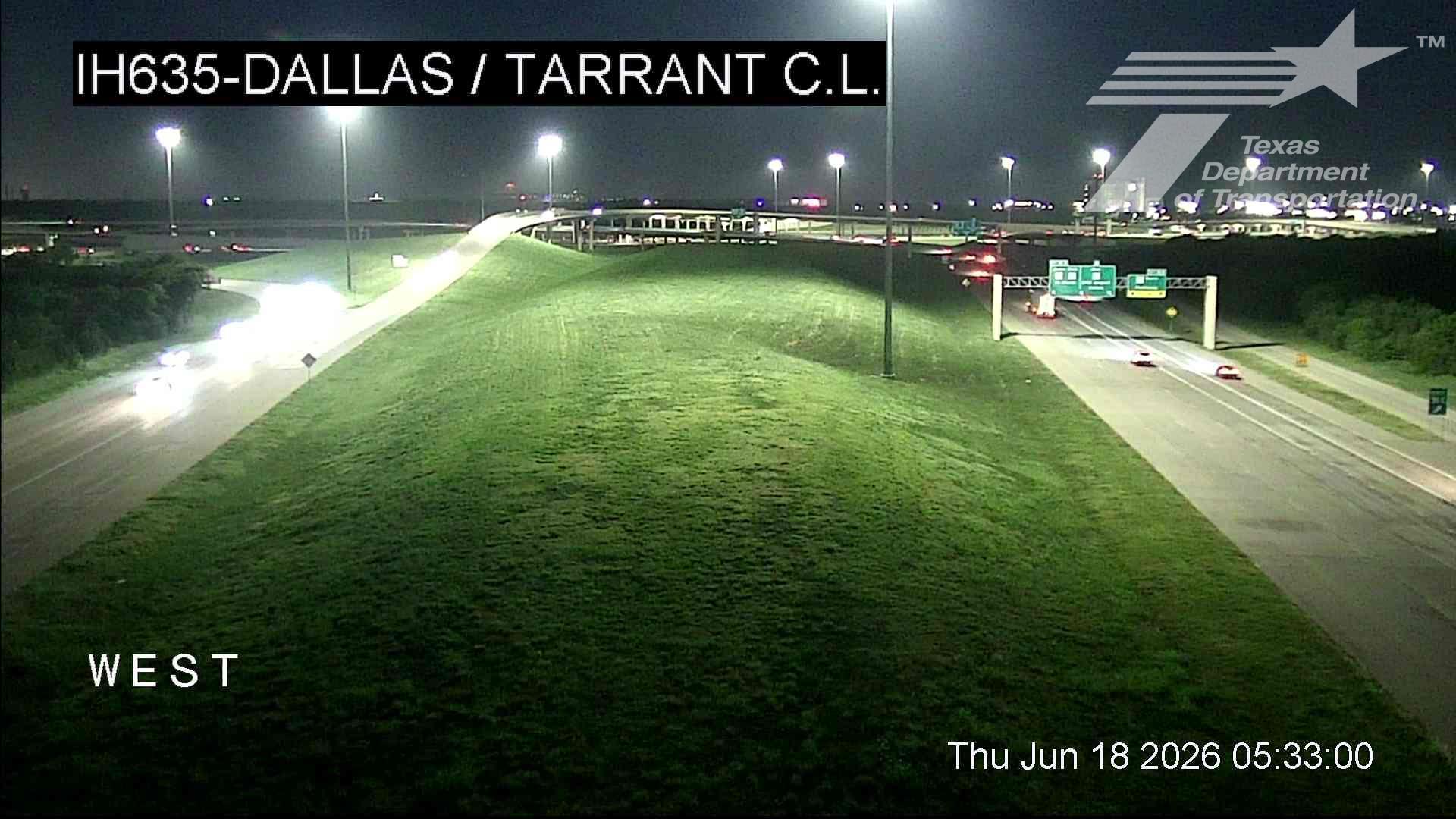 Live snapshot from IH635 @ Dallas-Tarrant CL
