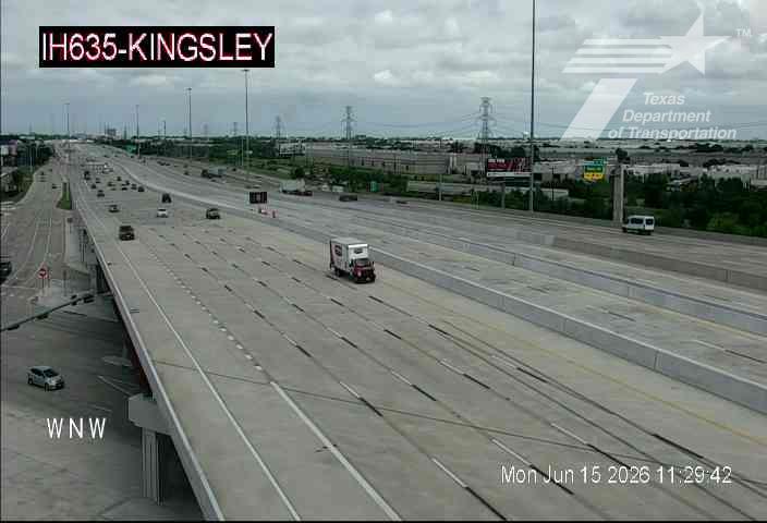 Live snapshot from IH635 @ Kingsley