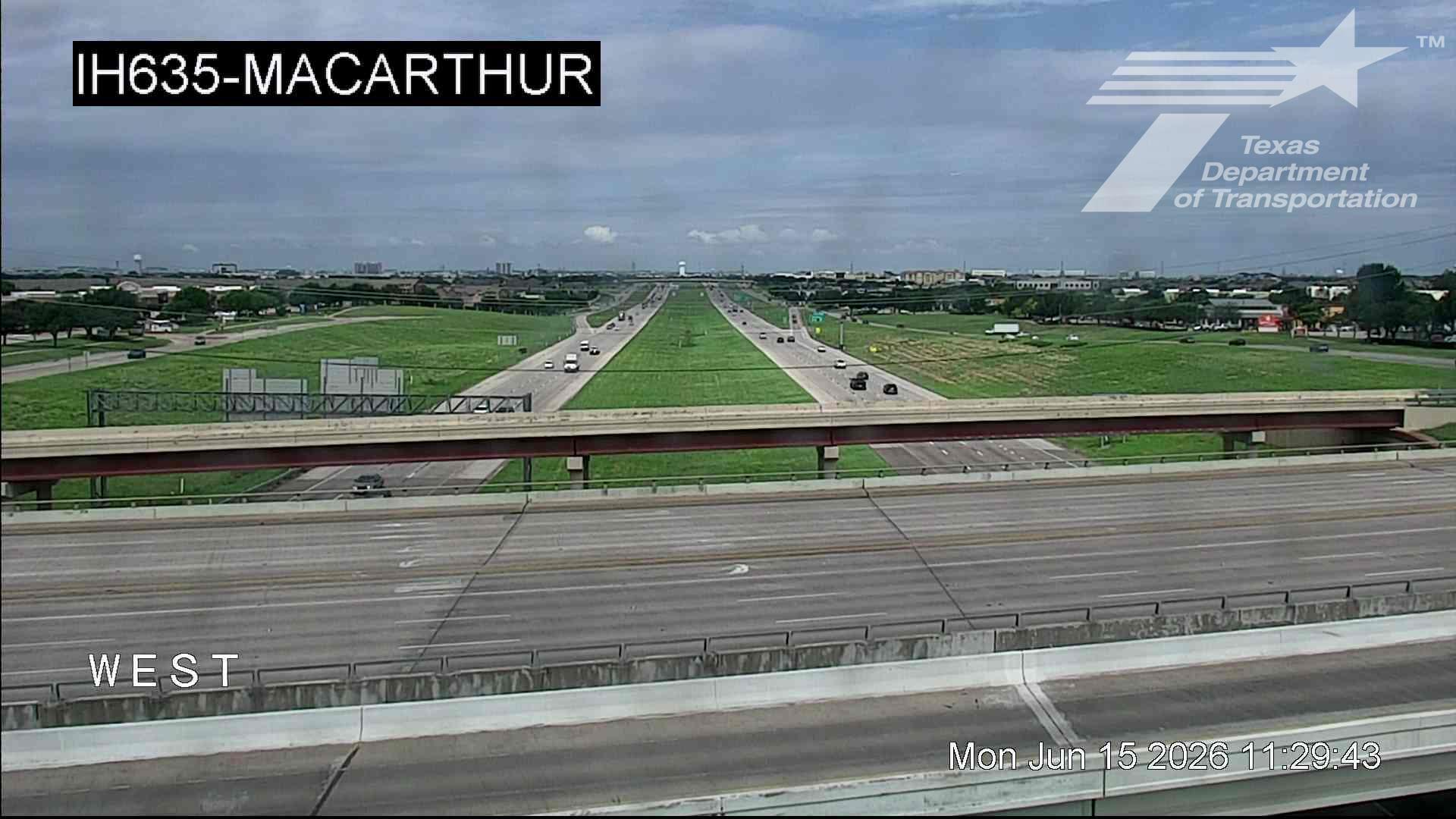 Live snapshot from IH635 @ MacArthur
