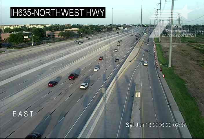 Live snapshot from IH635 @ Northwest Hwy