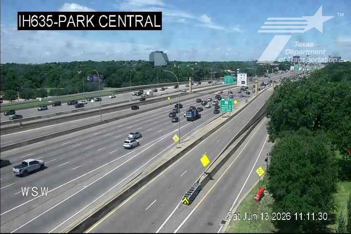 Live snapshot from IH635 @ Park Central