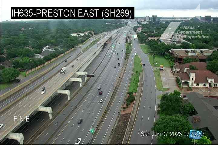 Live snapshot from IH635 @ Preston East