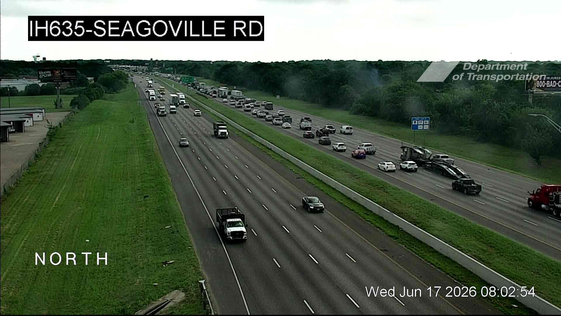 Live snapshot from IH635 @ Seagoville Rd