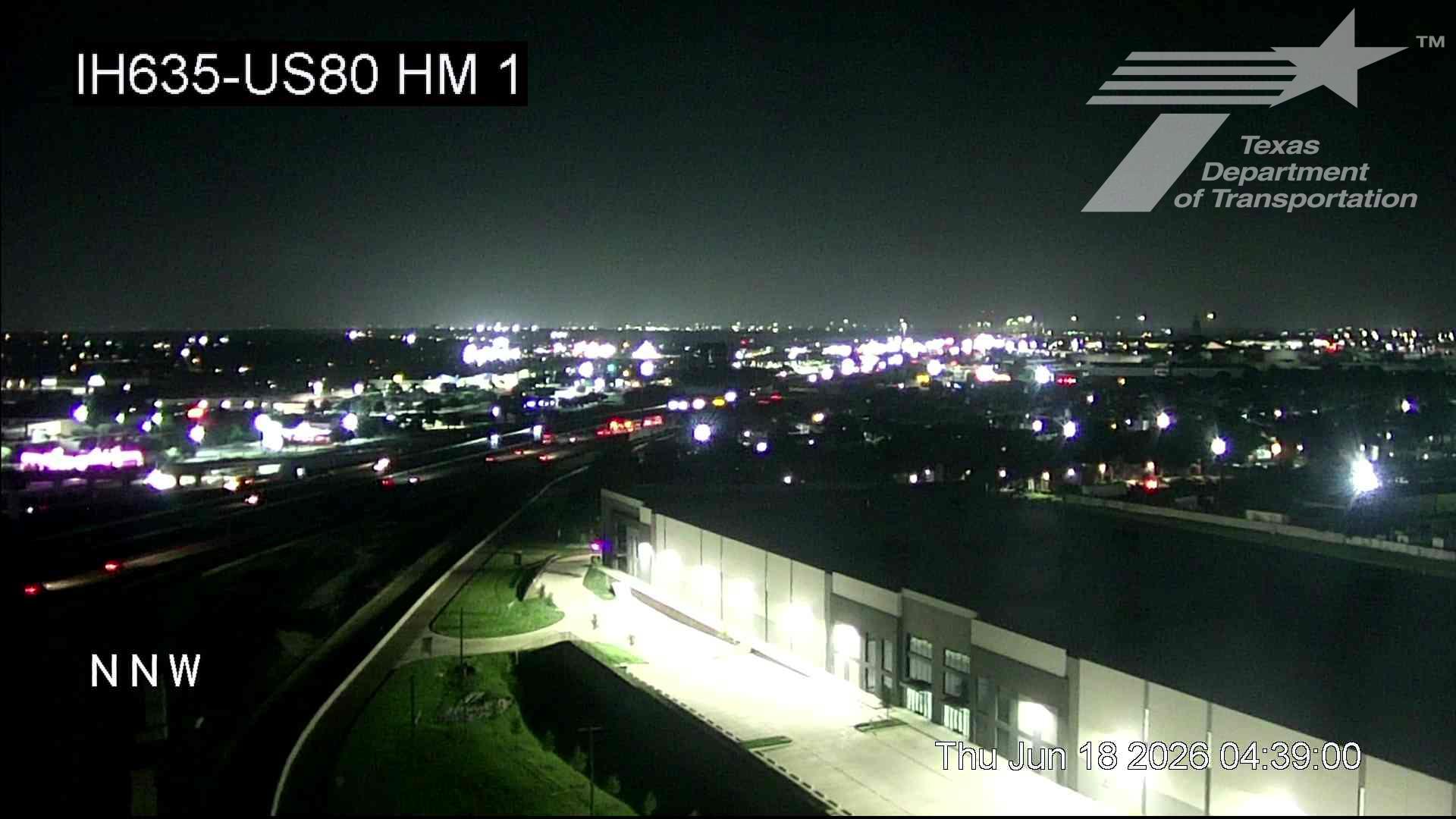 Live snapshot from IH635 @ US80 HM 1