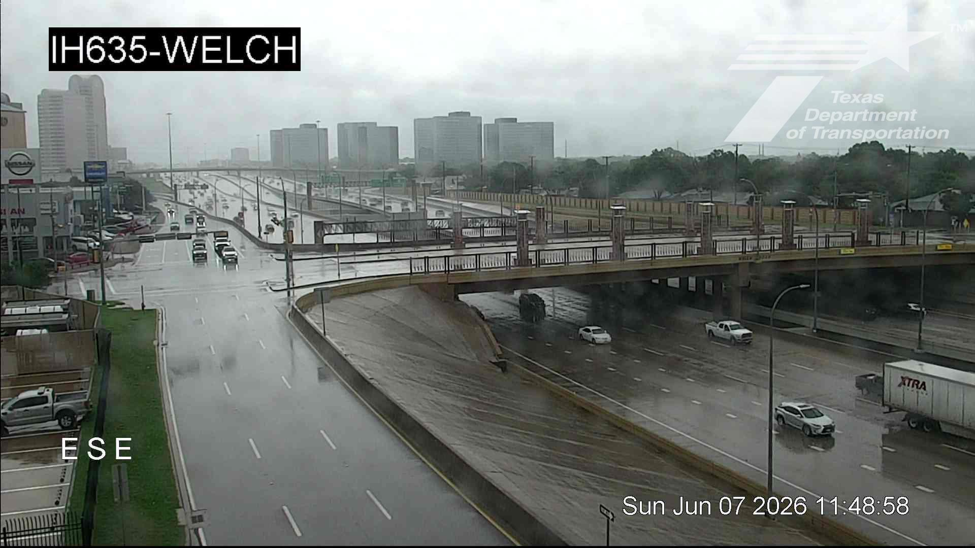 Live snapshot from IH635 @ Welch