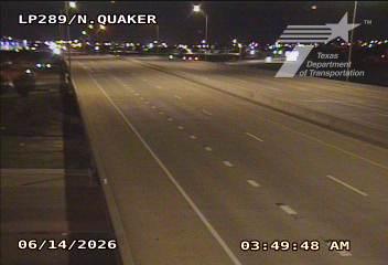 Live snapshot from Loop 289 @ Quaker N