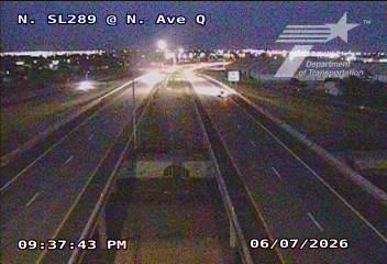 Live snapshot from N Loop 289 @ Ave Q