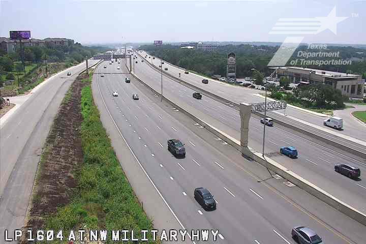 Live snapshot from LP 1604 at NW Military Hwy