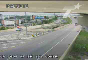 Live snapshot from LP 1604 at SH 151 (Lower Lvl)