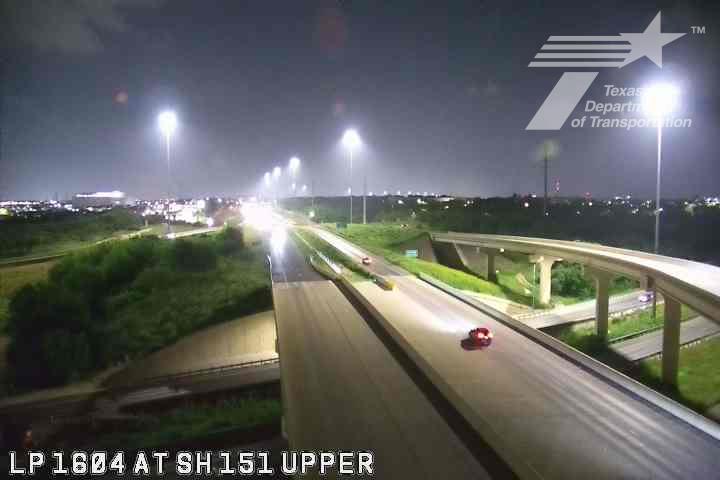 Live snapshot from LP 1604 at SH 151 (Upper Lvl)
