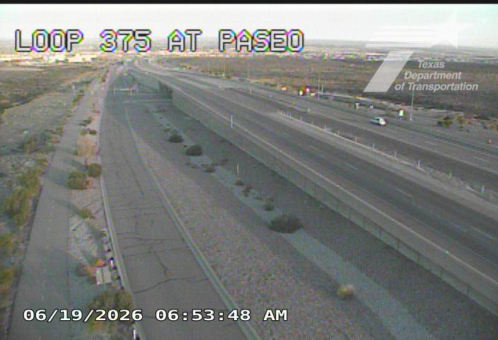 Live snapshot from LP-375 @ Paseo Del Norte