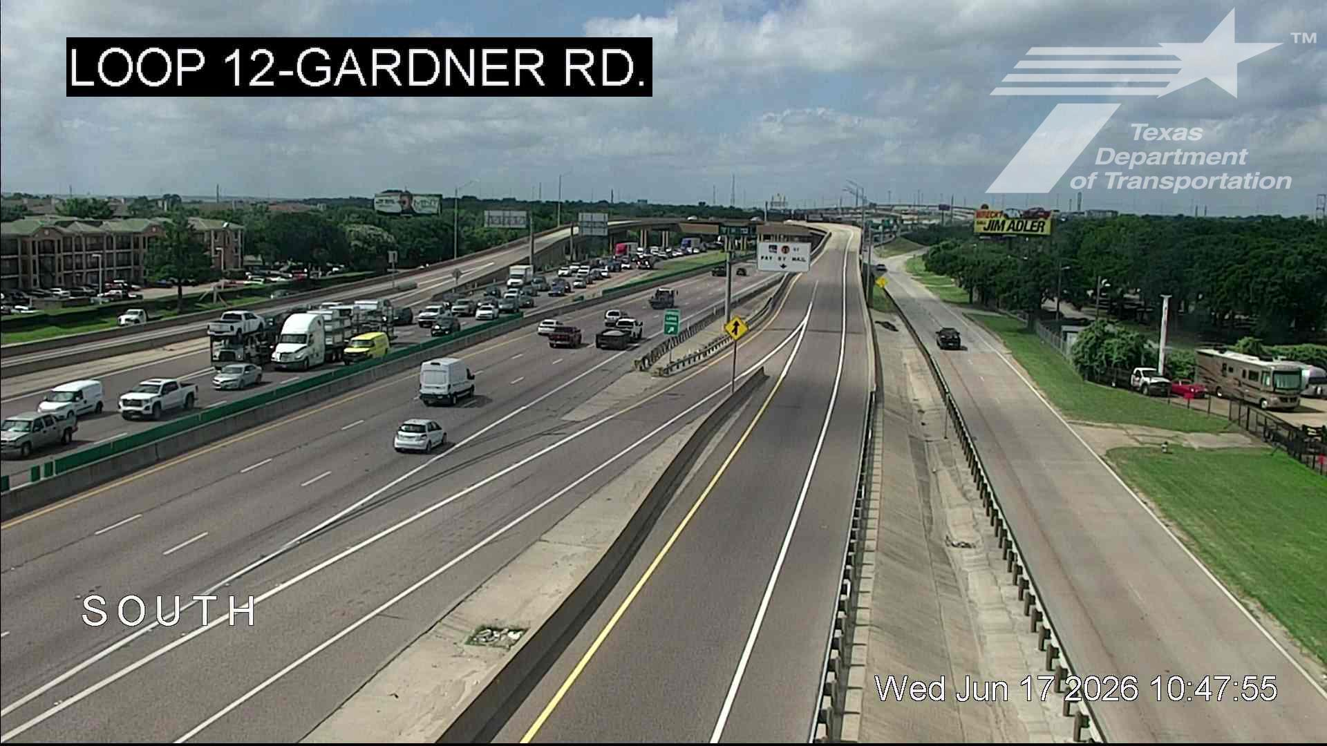 Live snapshot from Loop 12 @ Gardner Rd