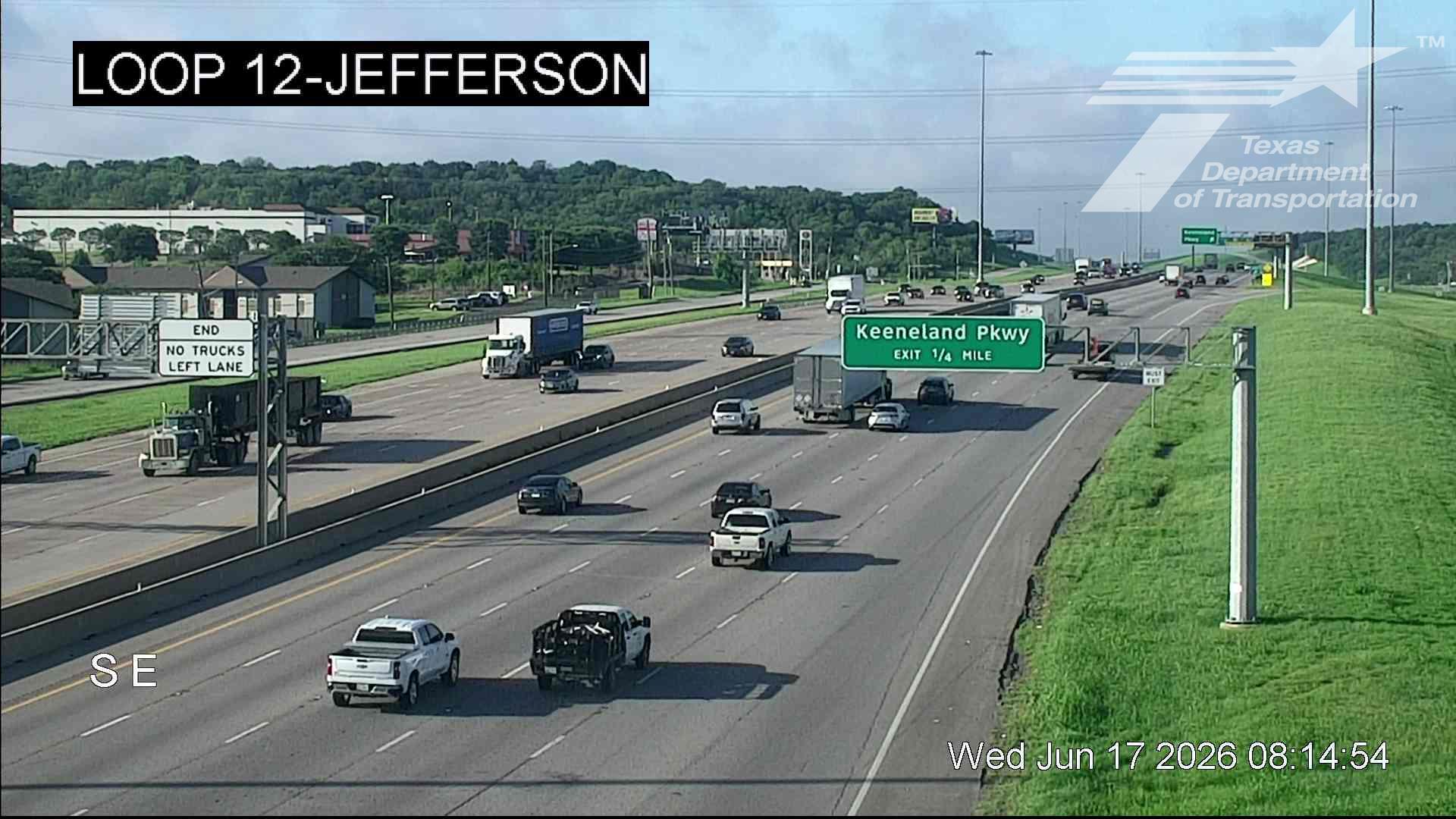 Live snapshot from Loop 12 @ Jefferson