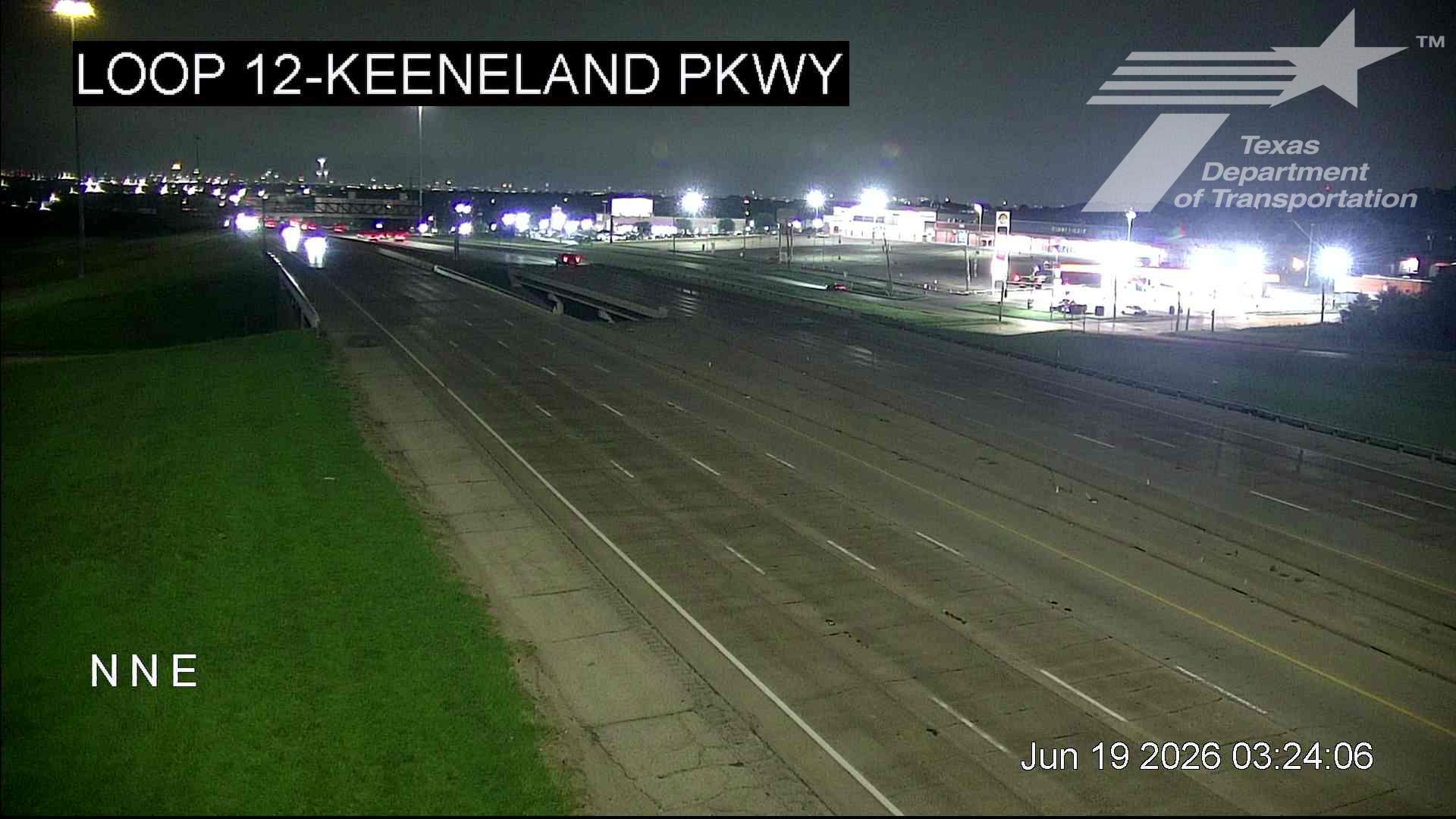 Live snapshot from Loop 12 @ Keeneland Pkwy