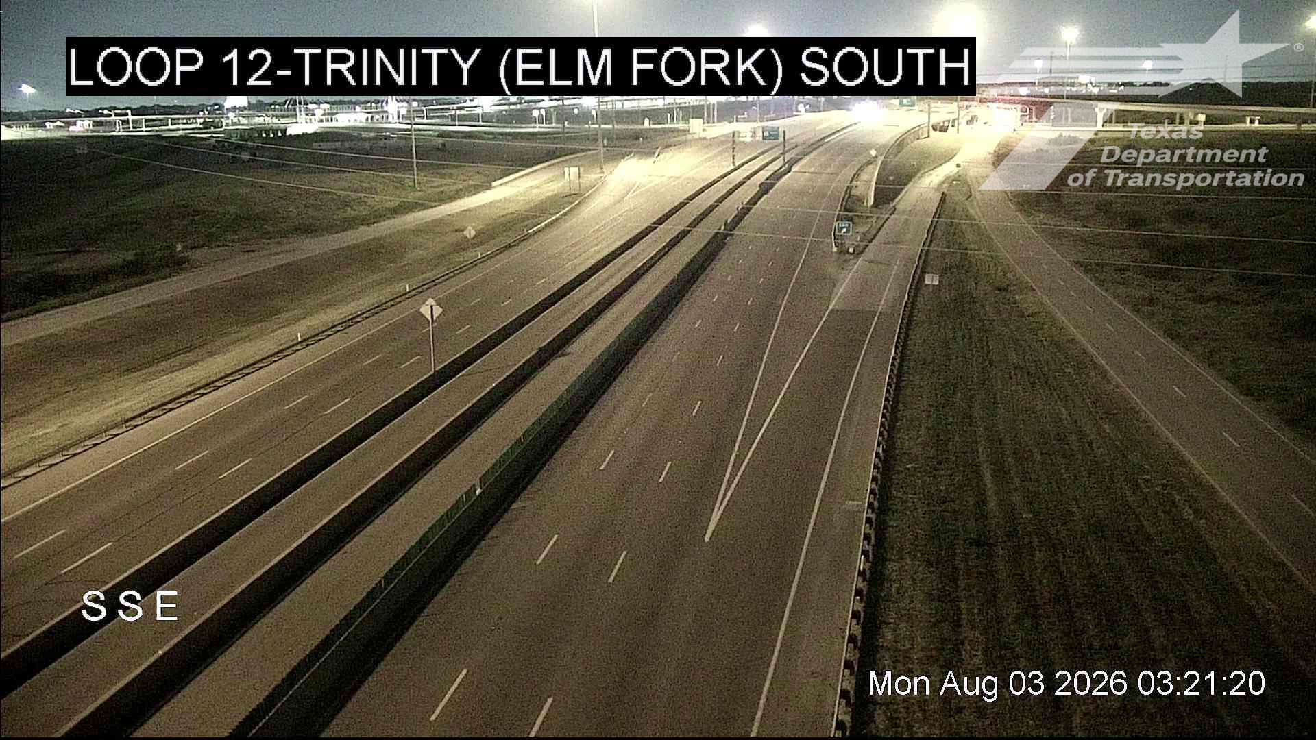 Live snapshot from Loop 12 @ Trinity (Elm Fork) South