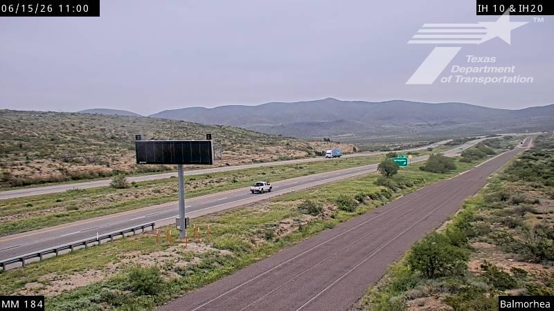 Live snapshot from ODA-IH10 @ MM 184