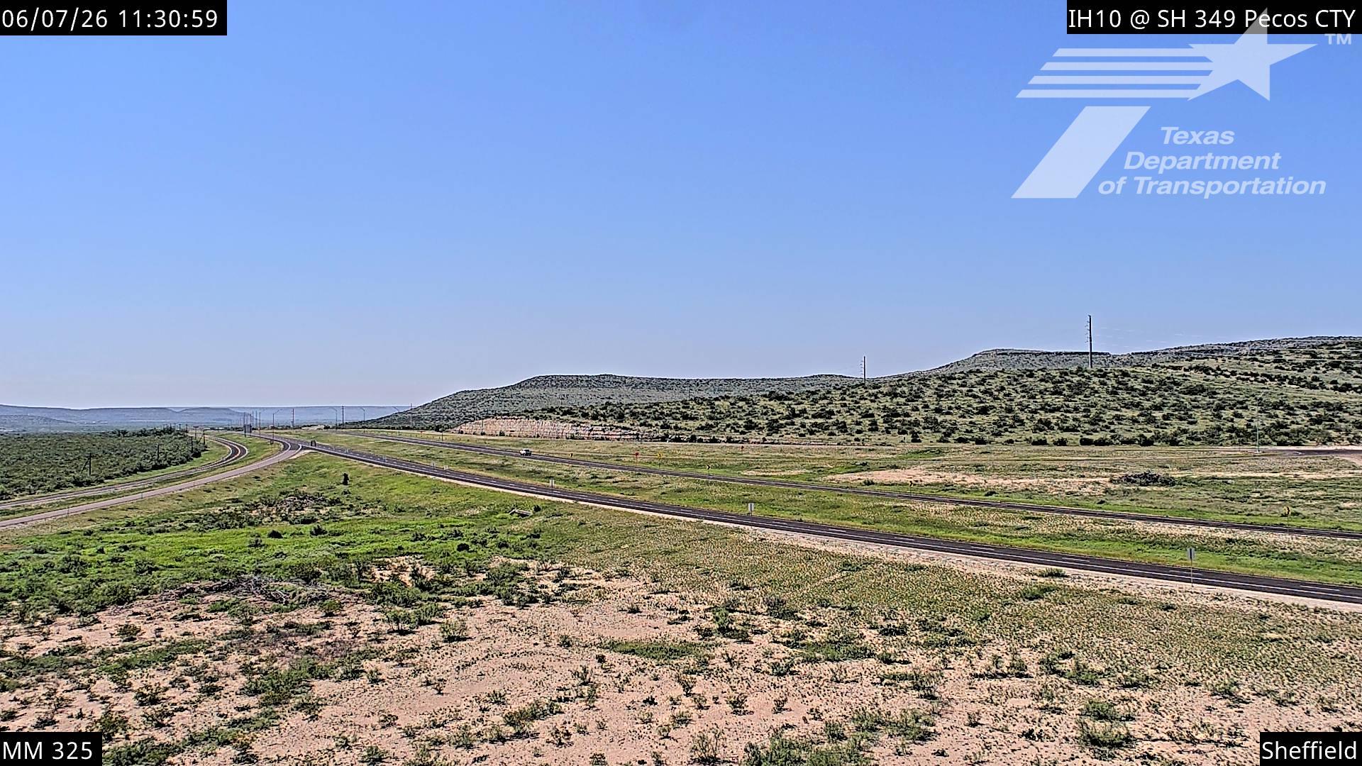 Live snapshot from ODA-IH10 @ SH 349 MM 325 Pecos CTY