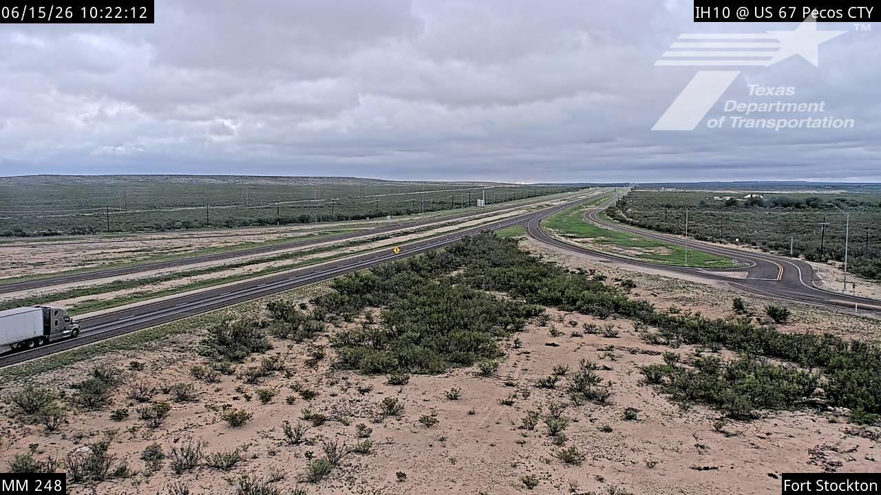 Live snapshot from ODA-IH10 @ US 67 MM 248 Pecos CTY
