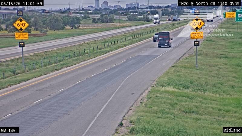 Live snapshot from ODA-IH20 @ North CR 1110 MM 145 Midland CTY