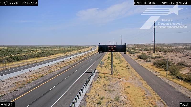 Live snapshot from ODA-IH20 @ Reeves CTY MM 24