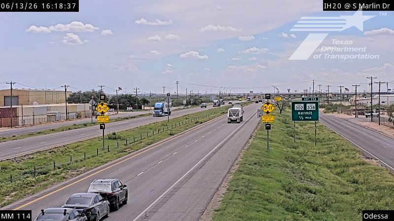 Live snapshot from ODA-IH20 @ S Marlin Dr MM 114 Ector CTY