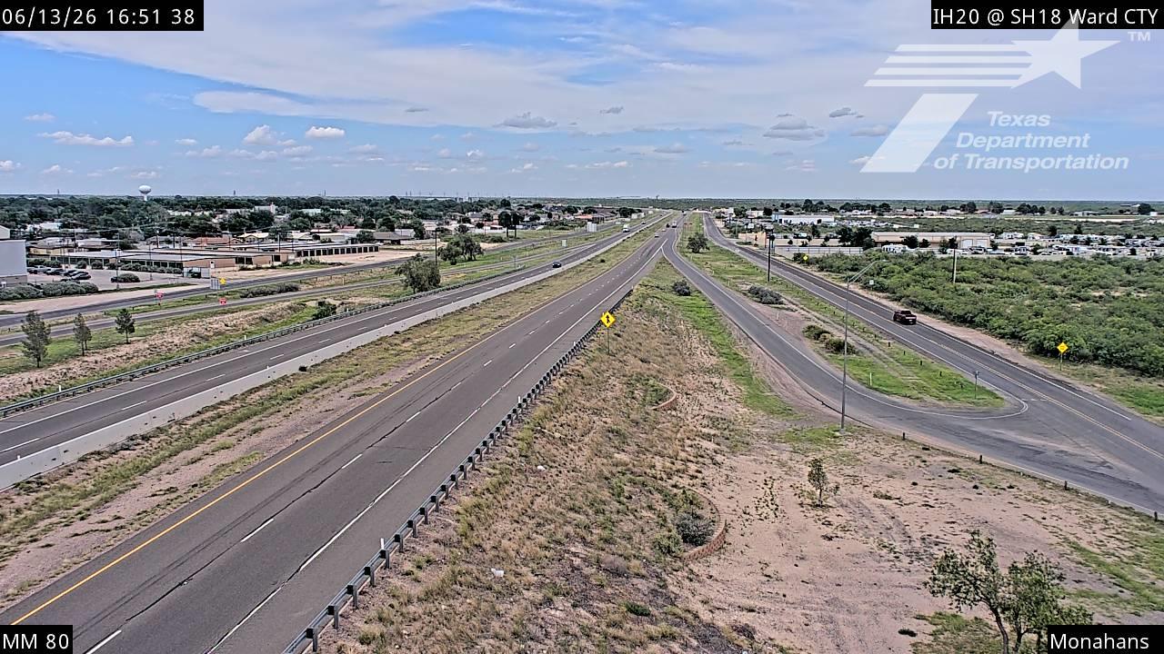 Live snapshot from ODA-IH20 @ SH18 Ward CTY MM 80
