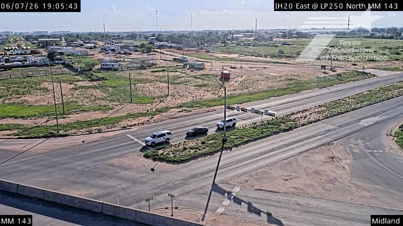 Live snapshot from ODA-IH20 East @ LP250 North MM 143