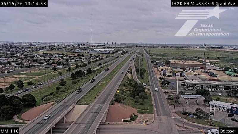 Live snapshot from ODA-IH20 East @ US385-S Grant Ave