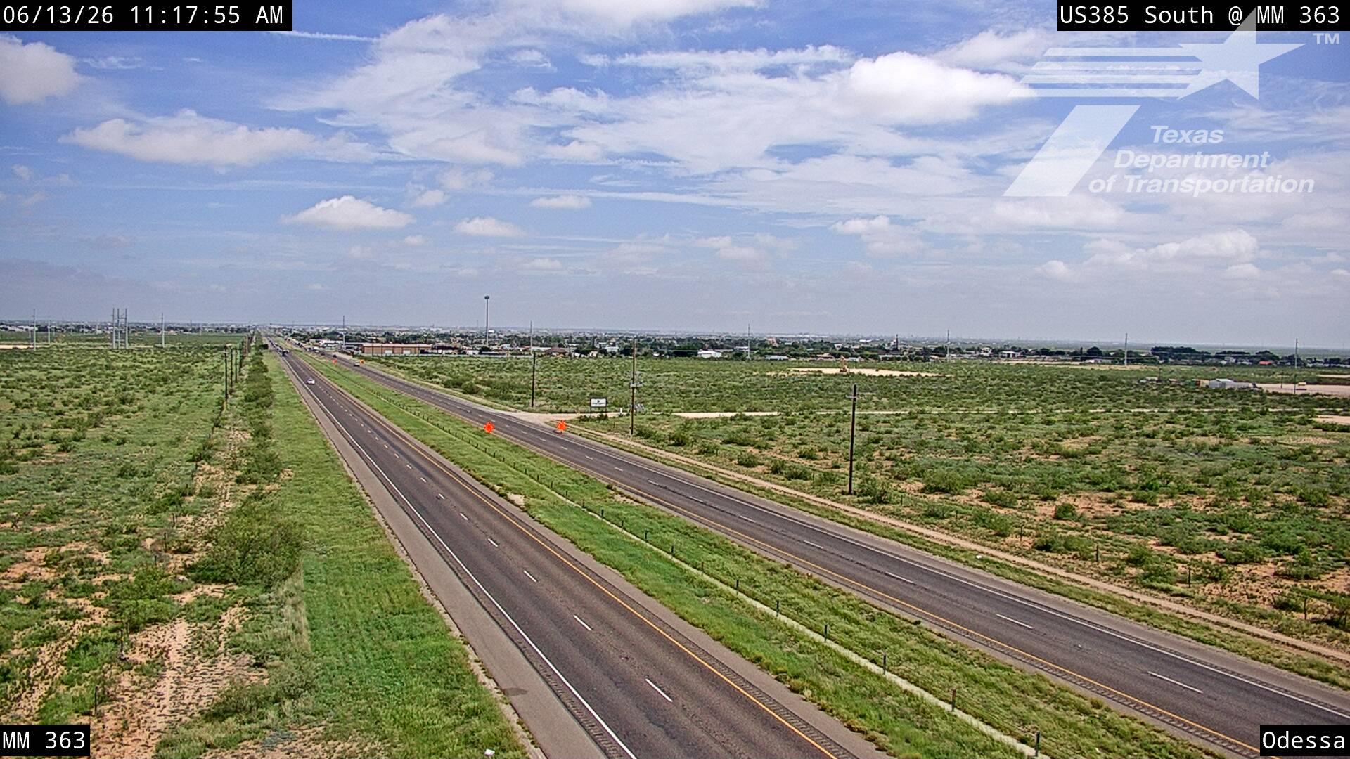 Live snapshot from ODA-US385 South @ MM 363