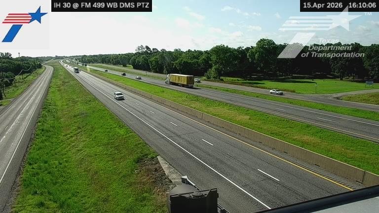 Live snapshot from IH 30 @ FM 499 PTZ