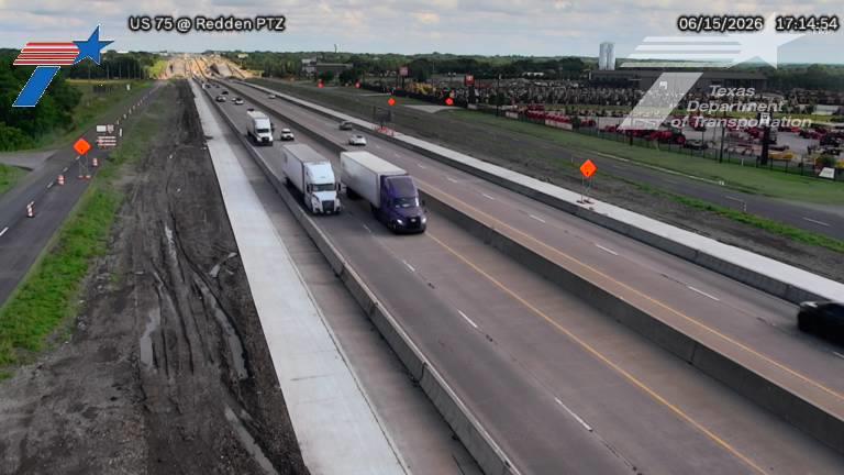 Live snapshot from US 75 at Redden Rd PTZ
